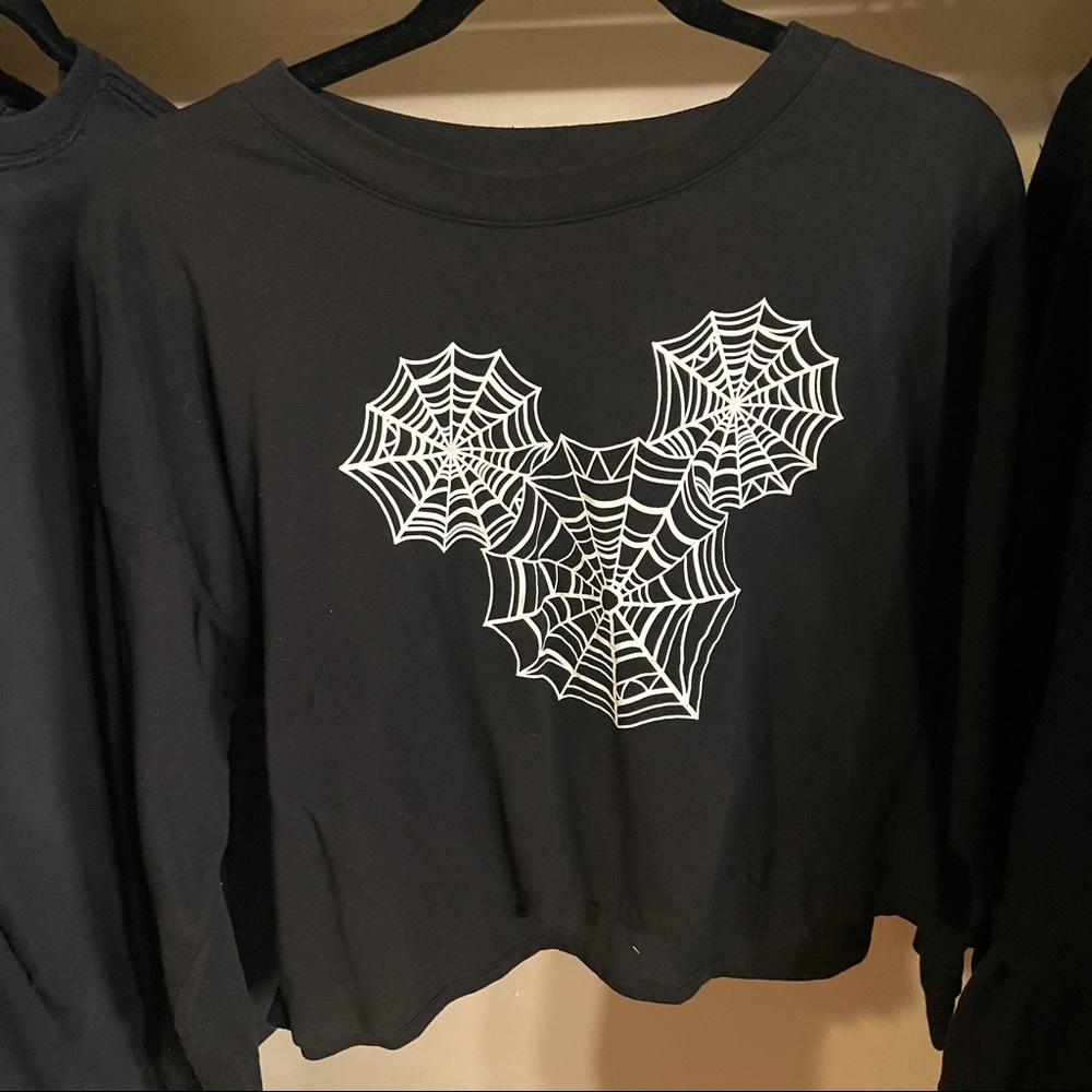 Mickey Head Spiderweb Top